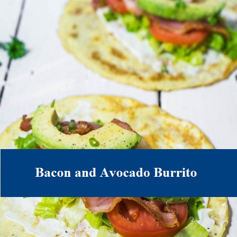 Bacon & Avocado Burrito