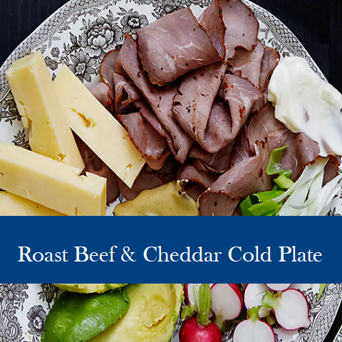 Roast Beef & Cheddar Cold Plate